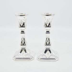 Sterling Silver Candlesticks SHR 335