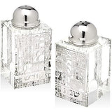 Silver Shabbat Salt & Pepper Set
