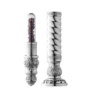 Besamim Holder - Waves - Elegant Sterling 