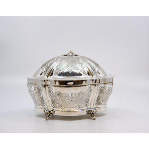Sterling Silver Esrog Box HZ 6419