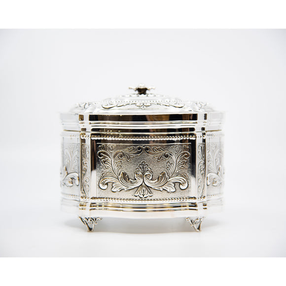 Sterling Silver Esrog BoxHZ  6178