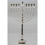 Sterling Silver Menorah (HZ6086) - Elegant Sterling 