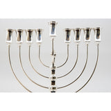 Sterling Silver Menorah (HZ6086) - Elegant Sterling 