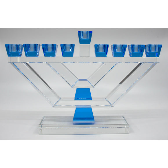 Glass Menorah 175B