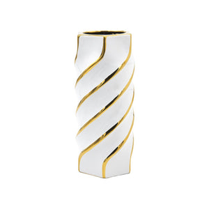 Aurora Gold Swirl Vase Small 12723