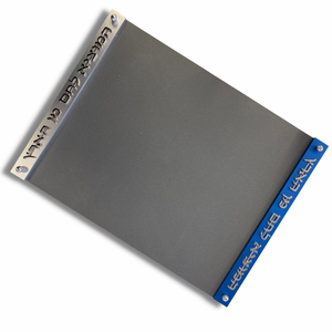 Anodized Aluminum Challah Board - Blue/Grey 110 DBH champagne/grey