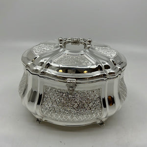 Sterling Silver Esrog Box Shr 284