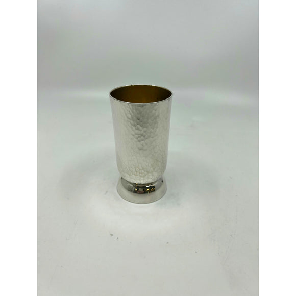 Kiddush Cup Hammered 295H