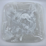 Medium Square Dish - White  (P02-B50 NH)