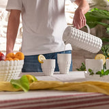 Tiffany Pitcher - Milk White