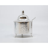 Sterling Silver Honey Dish Hammered 04602