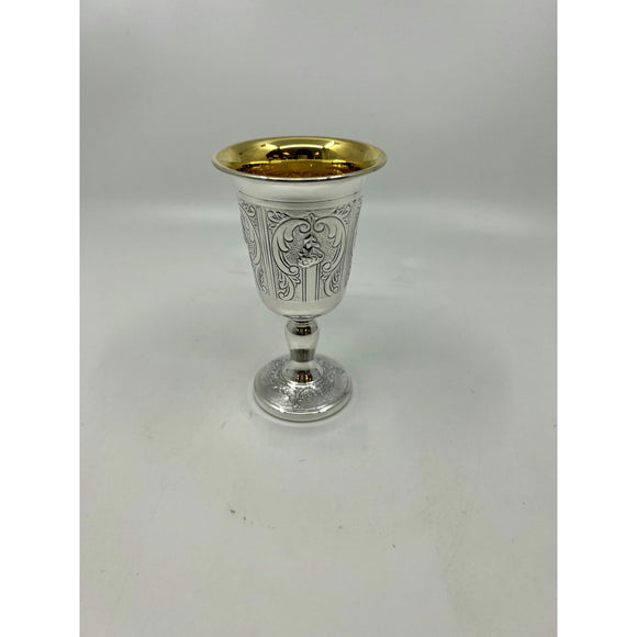 Kiddush Cup  on Stem Chazon ish HZ  6552