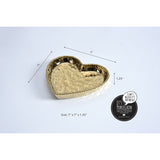 Medium Heart Dish, Gold CER2642G