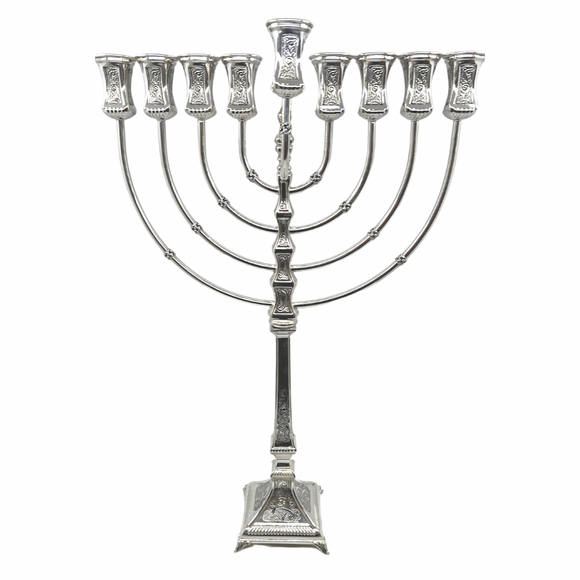 Sterling Silver Menorah HD 5013