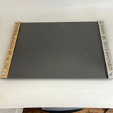 Anodized Aluminum Challah Board - 110 DBH champagne/grey