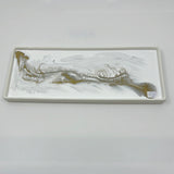 Ceramic Tray LL-22 Gold Quartz