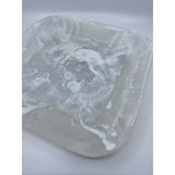 Medium Square Dish - White  (P02-B50 NH)