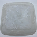 Medium Square Dish - White  (P02-B50 NH)