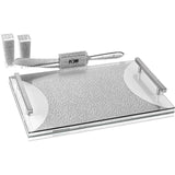 Lucite Challah Board & Tray - Shimmer CH 516