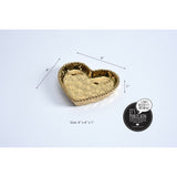 Small Heart Dish, Gold CER26436
