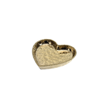 Medium Heart Dish, Gold CER2642G