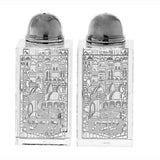 Silver Shabbat Salt & Pepper Set